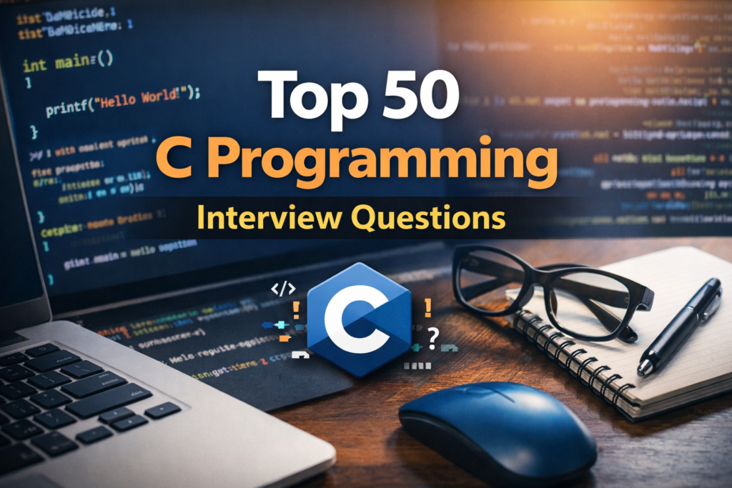 Top 50 C Programming Interview Questions and Answers for Freshers ...
